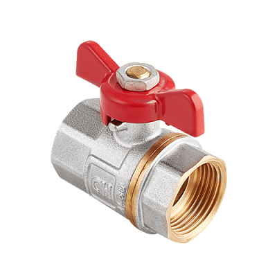 BV.313.06 Кран MVI AquaHit 1" внутренняя-внутренняя, бабочка