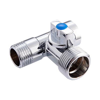 BV.462.040504 Кран-тройник сантехнический MVI 1/2"x3/4"x1/2" ВР-НР-НР